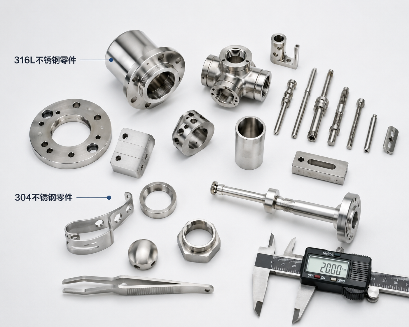 医疗器械用316L还是304不锈钢？区别与选型指南
