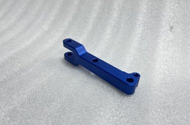 蓝色阳极氧化铝合金零件加工