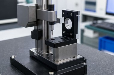 铝合金光学支架黑色阳极氧化