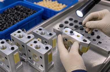 小批量CNC加工表面处理和孔口确认