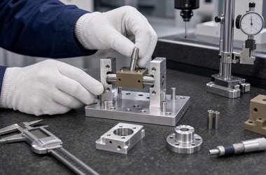 精密零件测量基准和定位孔确认